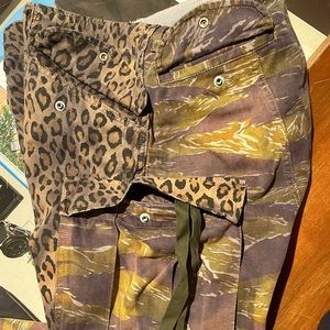 R13 drop crotch cargo pant size 26